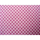 coton pois roses