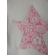 T-shirt personnalisé étoile Fleurs roses