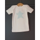 T-shirt personnalisé étoile Ronds turquoises