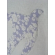T-shirt personnalisé hirondelle Fleurs mauves