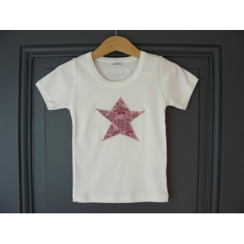 T-shirt personnalisé étoile Chouettes roses