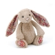 Lapin Jellycat Blossom Beige Bunny 18 cm